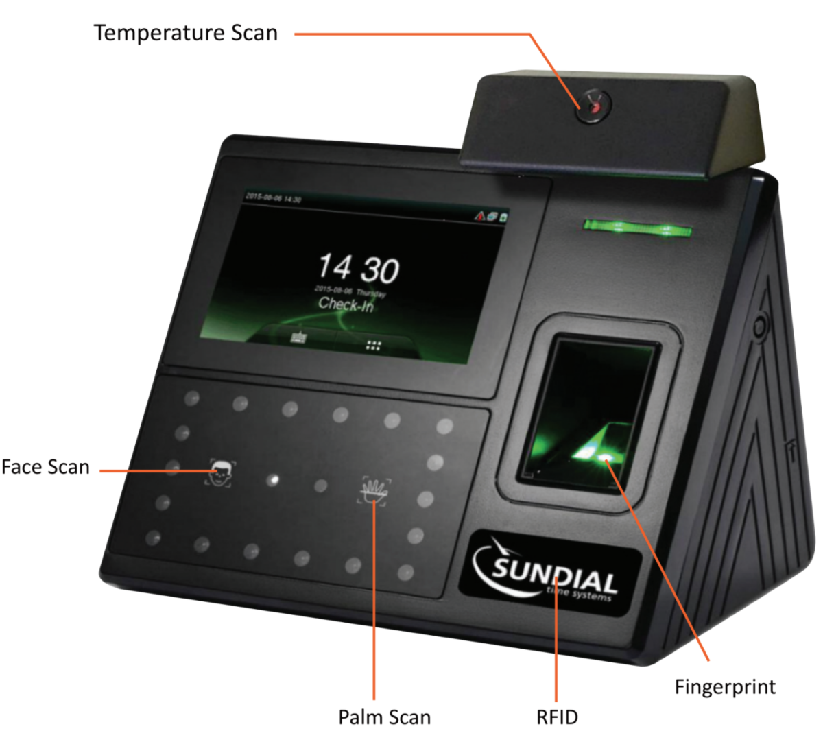 biometric time clock without subscription